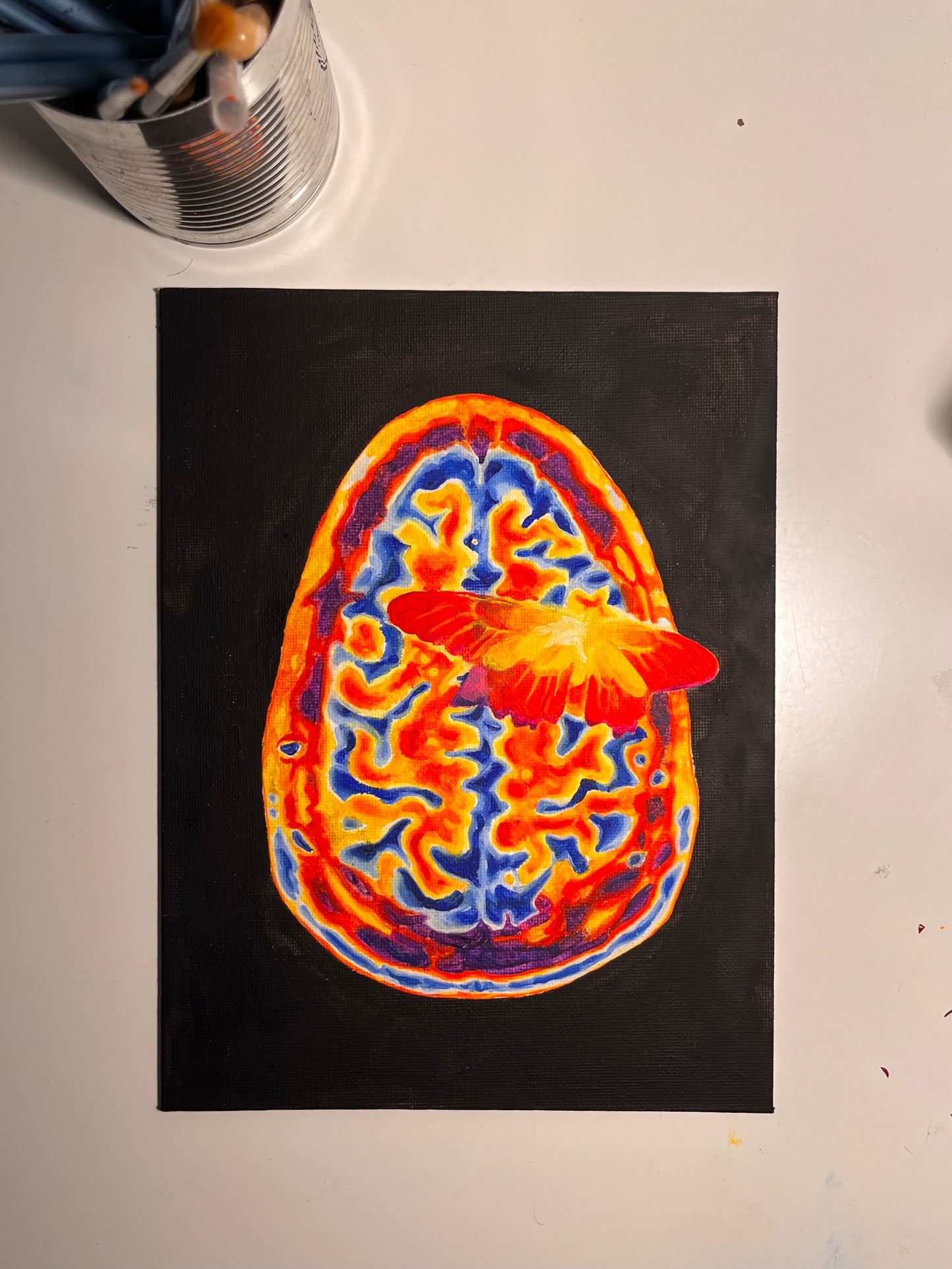 Psychedelic Elevation (18 x 24 cm)