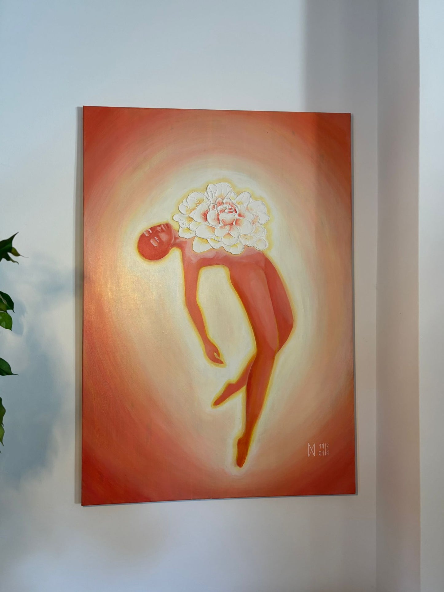 Healing feminine (100 cm x 60 cm)